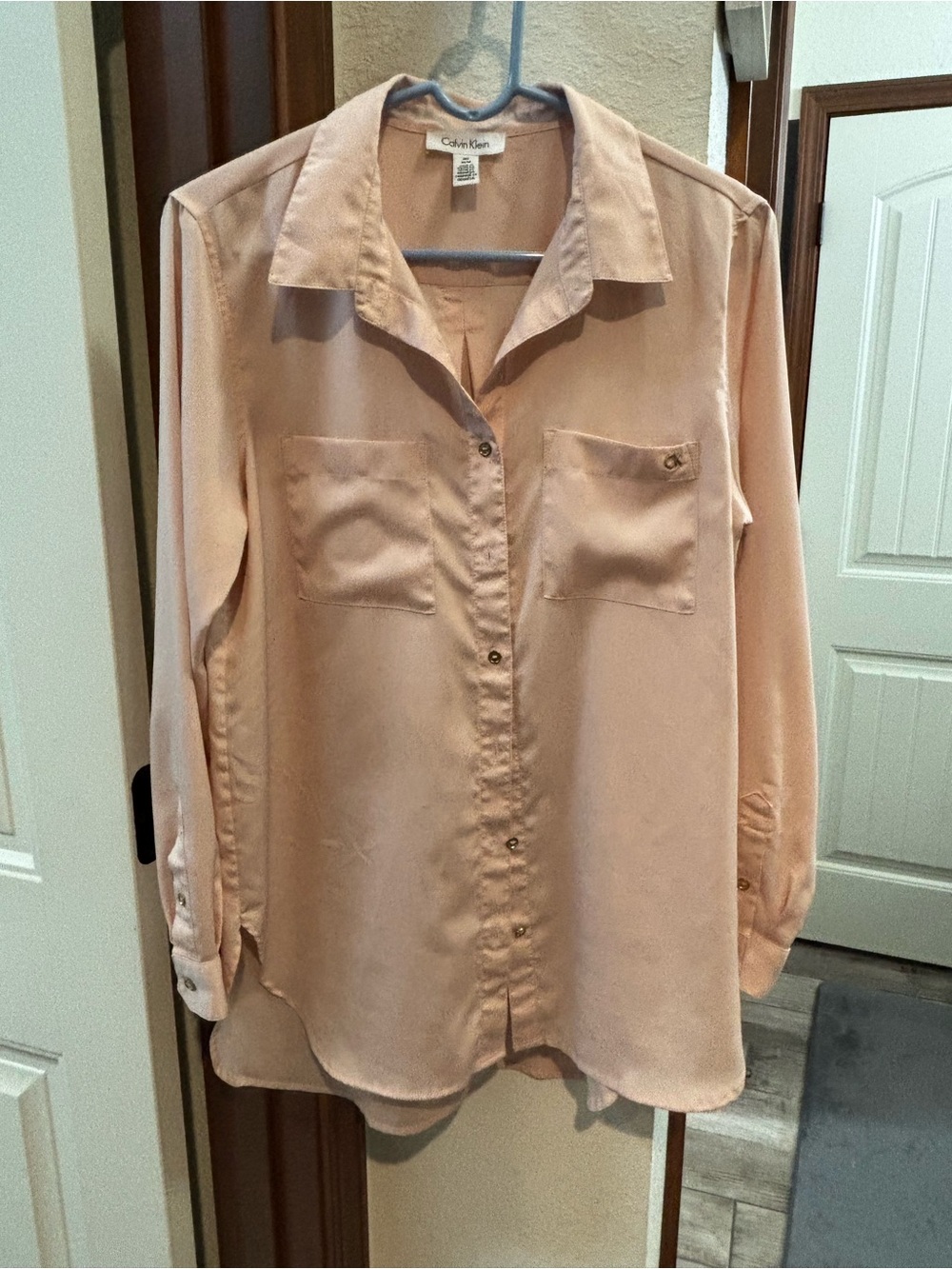 Calvin Klein Light Pink Button-Down Shirt